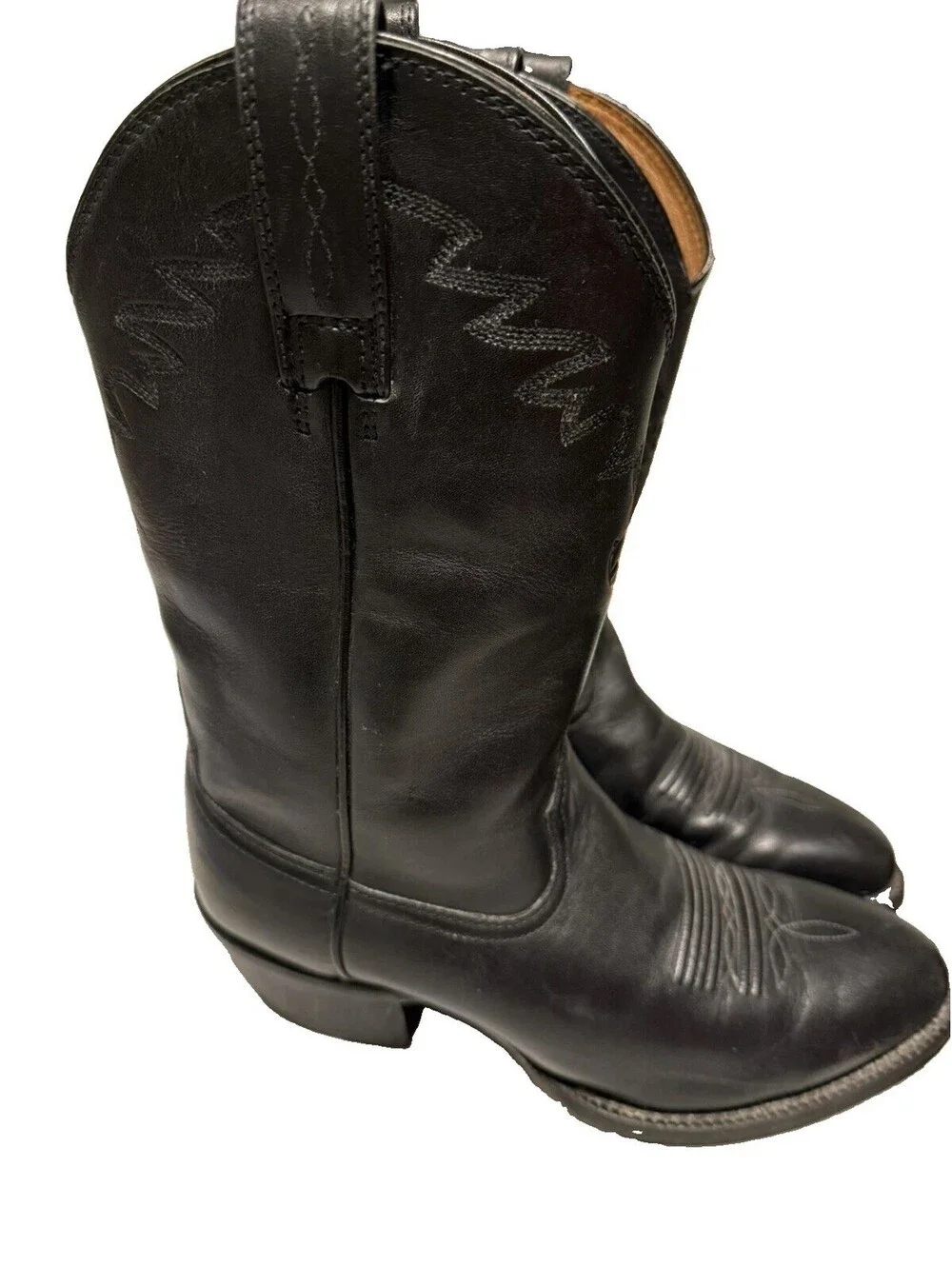 Ariat Sedona Men's Wide Black Leather Western Cowboy Boots 34601 Size 6M